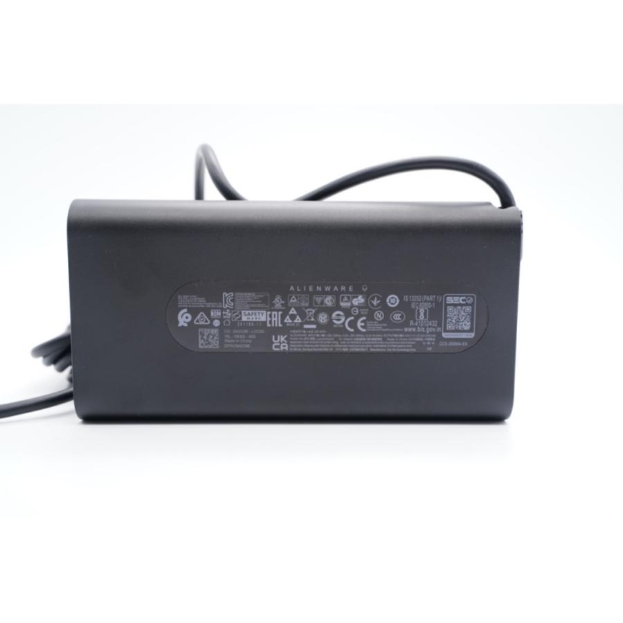 純正新品 Dell Alienware M15 R7 AMD 用 240W 窒化ガリウム(GaN) AC