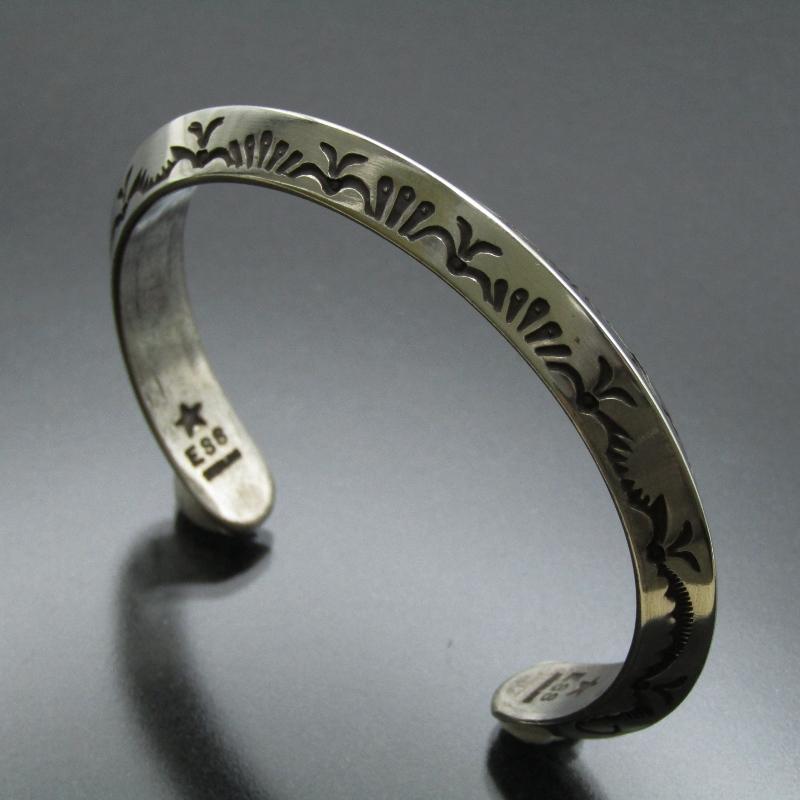 美品 Edison Sandy Smith ナバホ族 バングル トライアングル