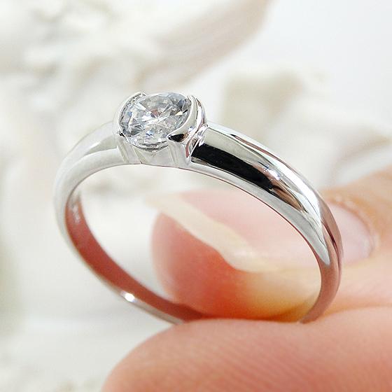 Classic CHESS（クラシックチェス） Pt950 K18YG 0.3ct 一粒