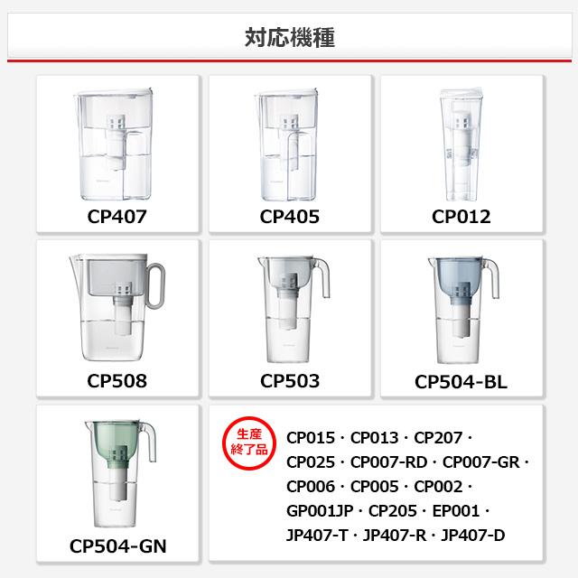 クリンスイ TVCM公開中 ポット型 浄水器 カートリッジ CPC5 2個 セット
