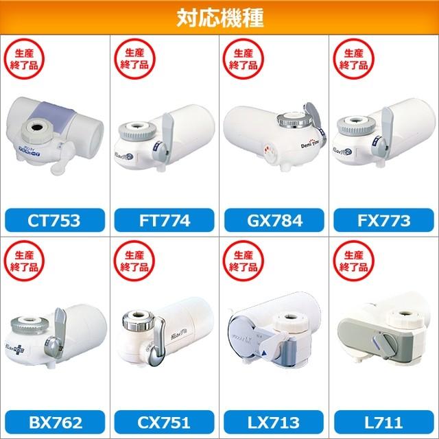 クリンスイ 蛇口直結型 浄水器 カートリッジ XTC2100W (計2個) デミ