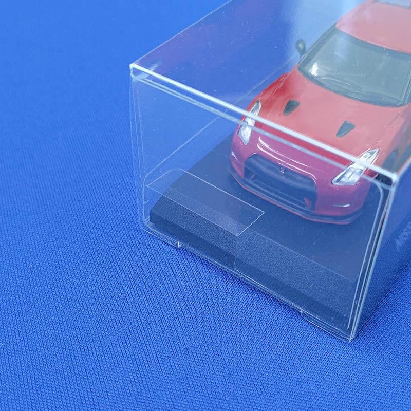 京商1/64 コレクション対応 ケース 台座固定 ストッパー付 国産 透明