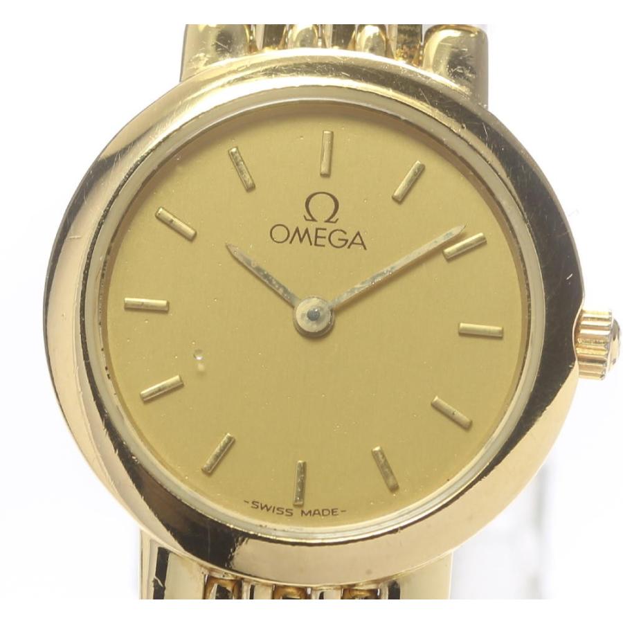 OMEGA（オメガ） 【OMEGA】オメガ デビル ゴールド文字盤 クォーツ