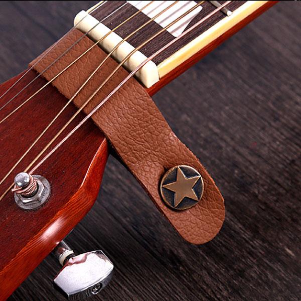 ギター ストラップ レザー ネック 革 アコースティック ウクレレ