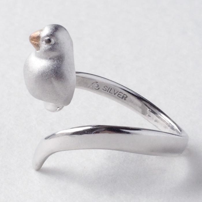 naturama(ナチュラマ) もち文鳥リング シルバー925 / アラマルーツ