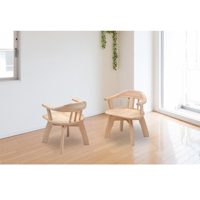 ダイニングチェア 回転 1脚 おしゃれ 大川家具 椅子 木製 いす 板座