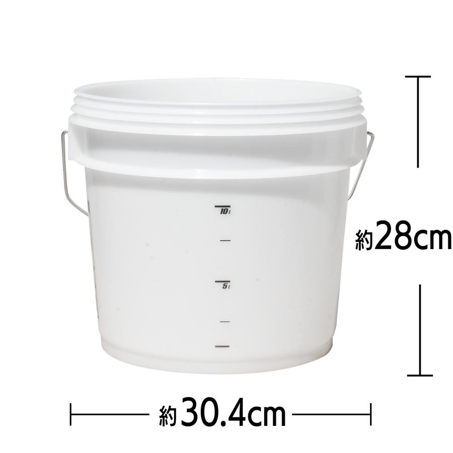 DETAIL GUARDZ（ディテール ガーズ） オリジナルバケツ 14L クリア