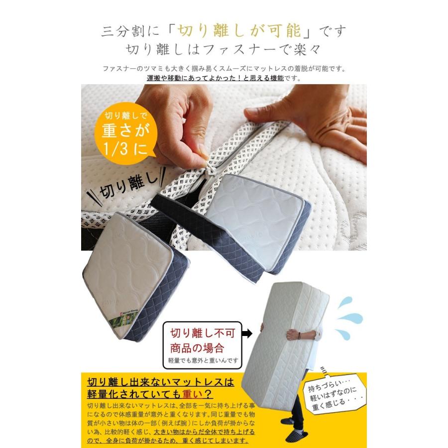 マットレス クイーン 極太 ポケットコイル 夏冬快適メッシュ11層 多層