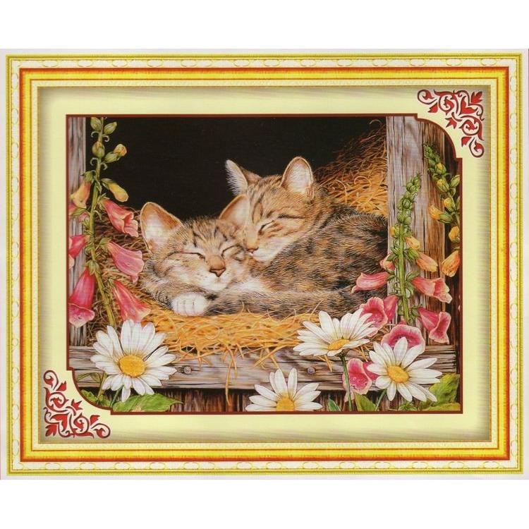 中・上級者向けクロスステッチ刺繍キットクロスステッチ刺繍キット