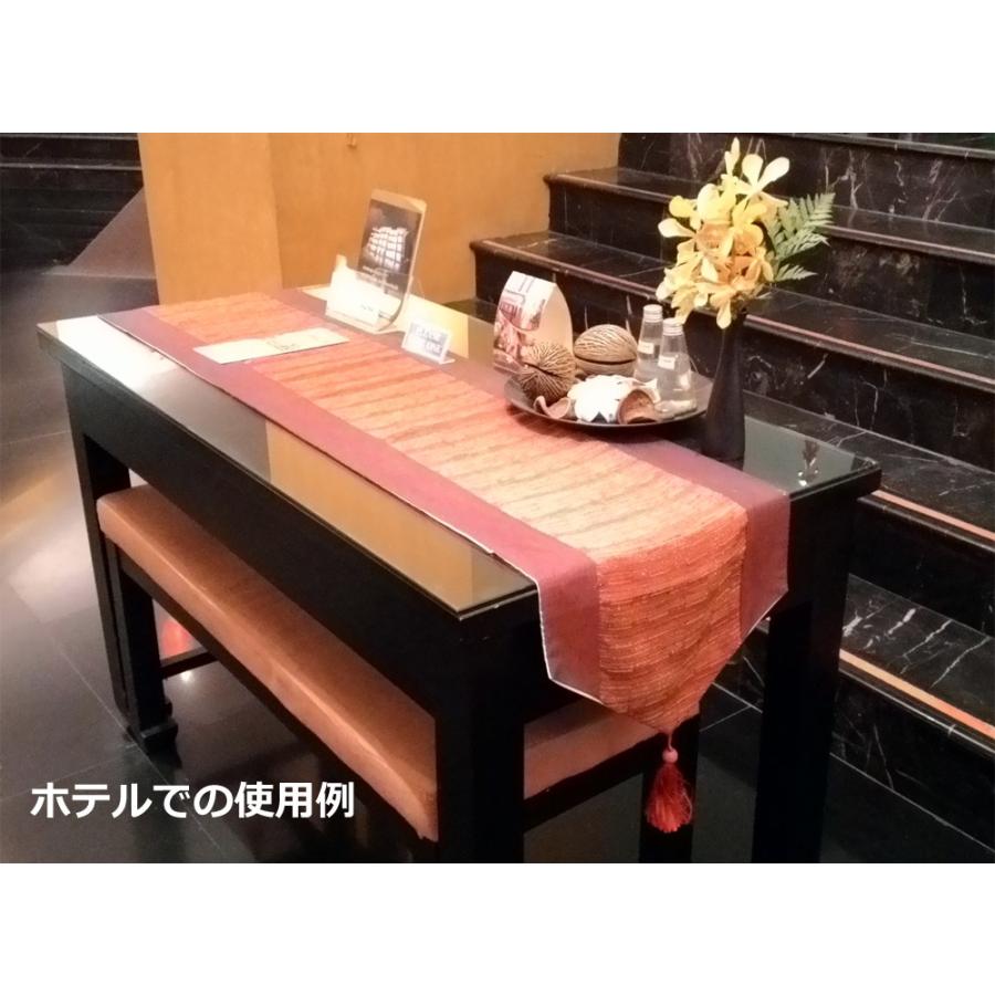 洗濯機で洗える本格シルク調テーブルランナー : Cs Select シーズ