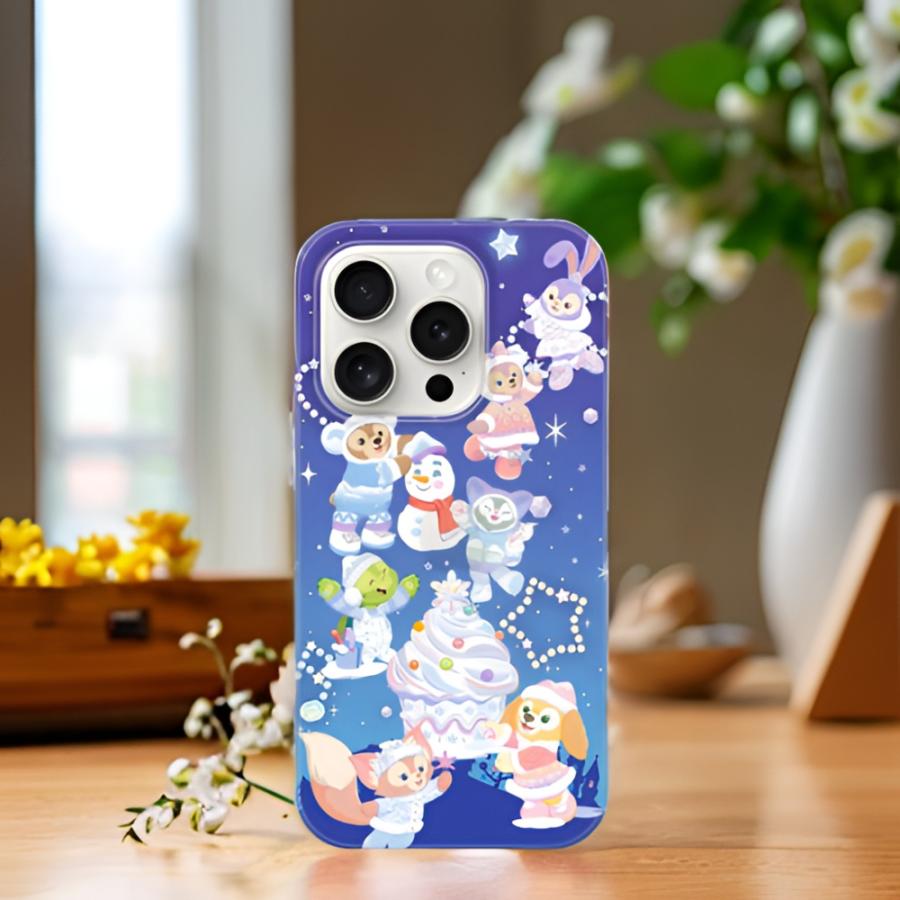 ダッフィーフレンズリーナベルステラルー冬の星空ミッドナイトブルー