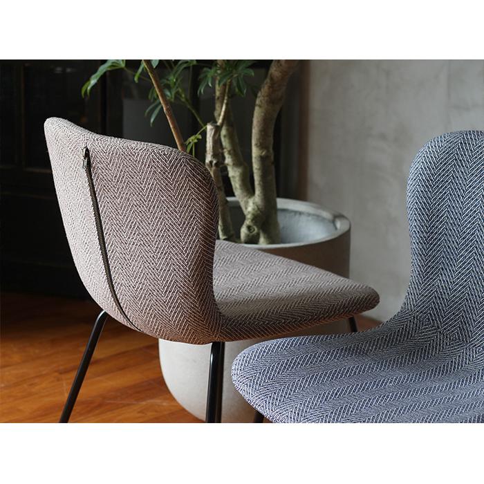 a.depeche（アデペシュ） ジップデザイン チェア ヘリンボーン 一人