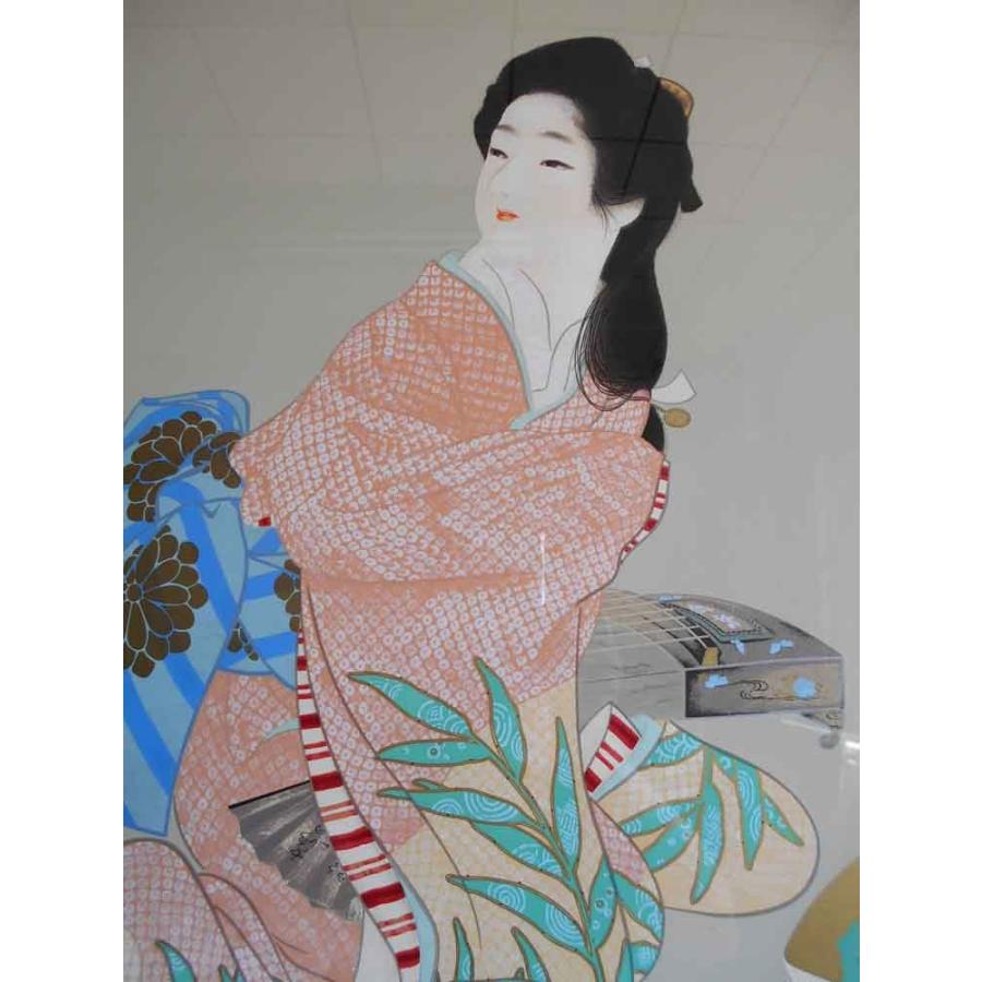 絵画 上村松園 娘深雪／版画 シルクスクリーン 全国送料無料 : 古都