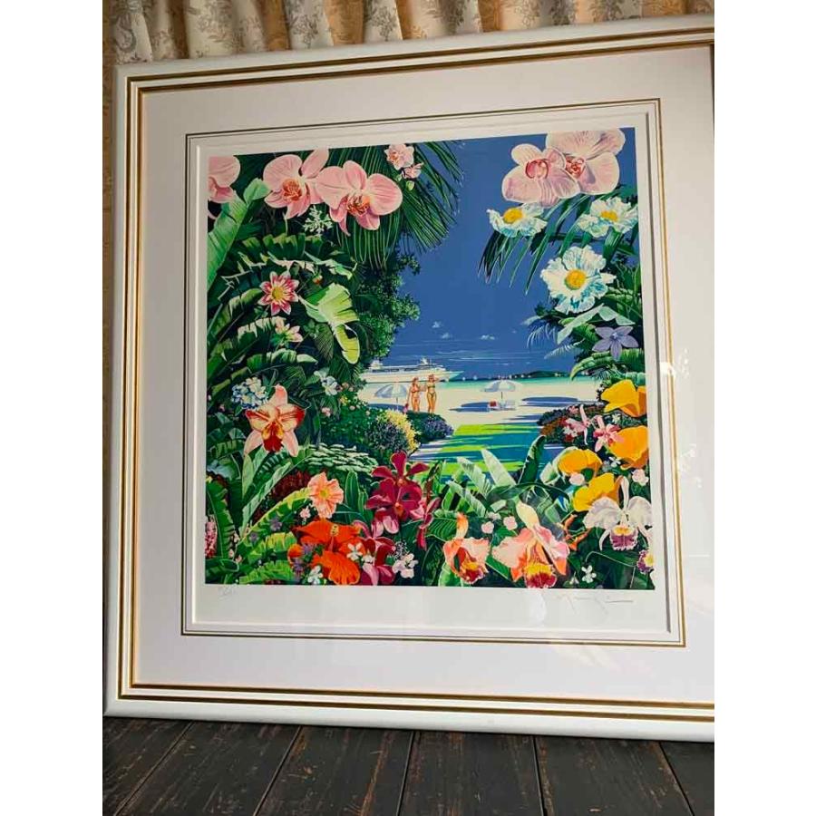 ヒロ、ヤマガタ ジューシートロピック 絵画 シルクスクリーン ED有り