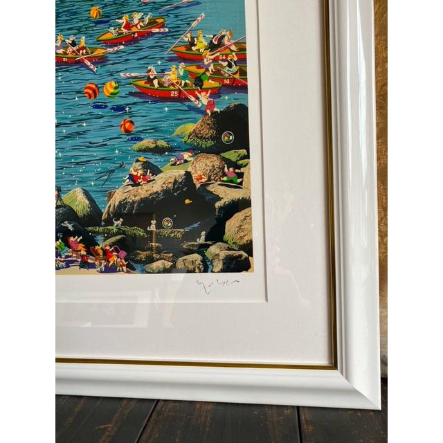 絵画 ヒロ、ヤマガタ プリンセスマーメイド 版画 シルクスクリーン