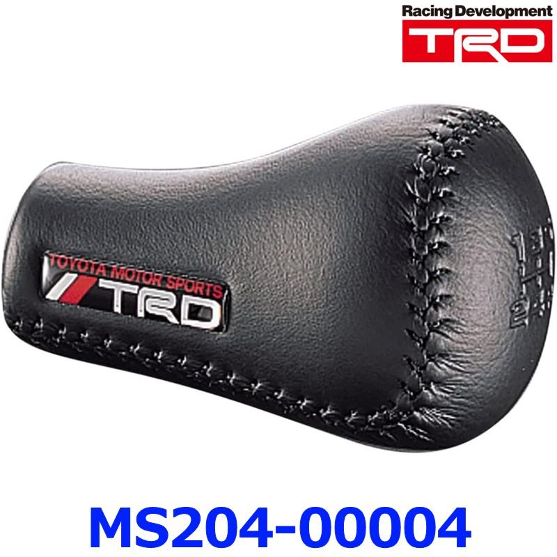 TRD TRD SHIFT KNOB 本革巻 MTシフトノブ MS204-00004 TRDロゴプレート