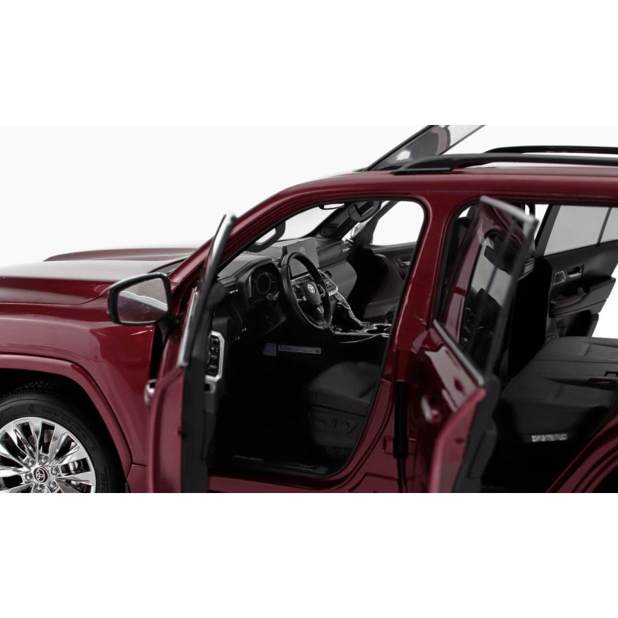 トヨタ（TOYOTA） ミニカー 1/18 ランドクルーザー 300-ZX SUV LCD