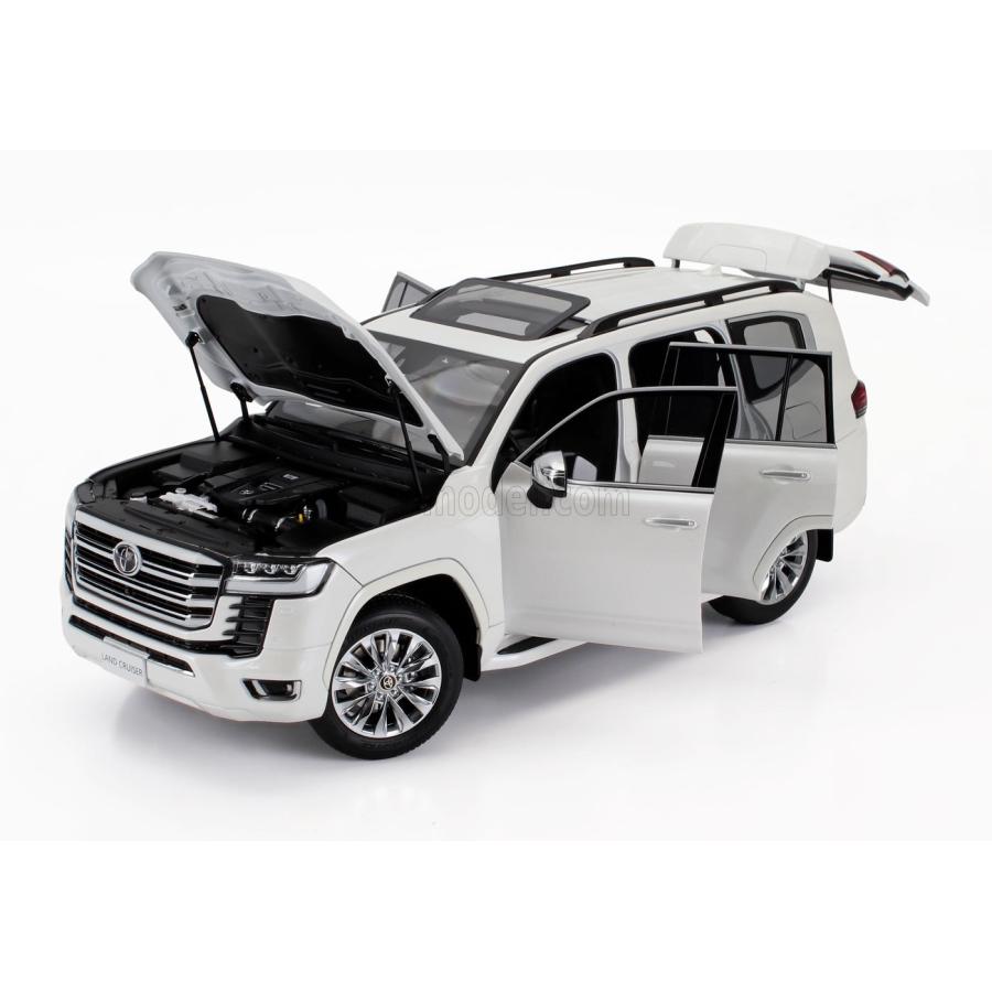 トヨタ（TOYOTA） ミニカー 1/18 ランドクルーザー 300-ZX SUV LCD