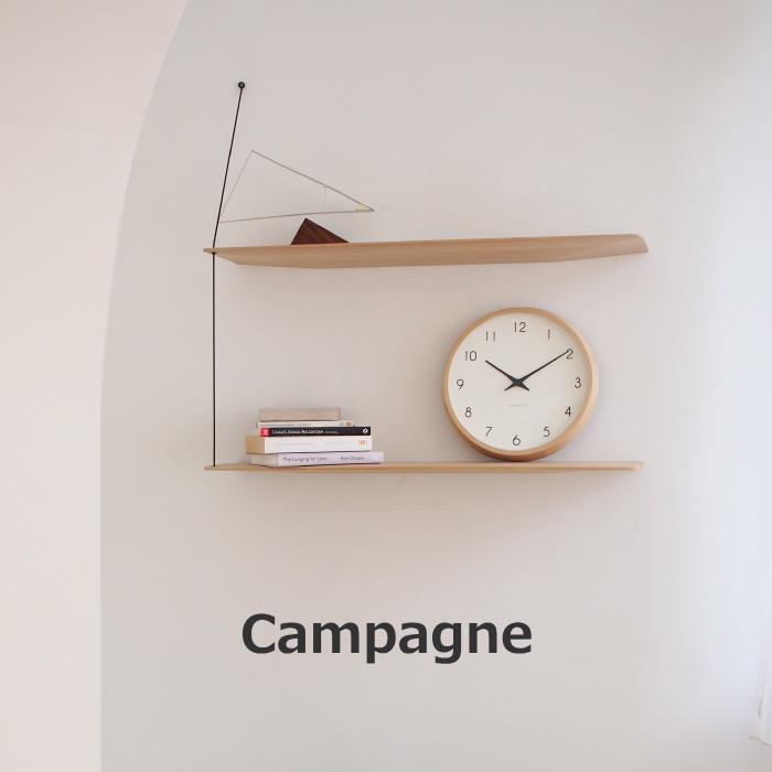 Lemnos（レムノス） Lemnos Campagne PC10-24W 電波時計 掛け時計