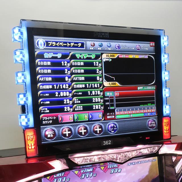 中古】【パチスロ用】デー太郎Ω（オメガ）【大型液晶データカウンター