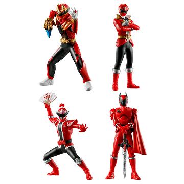 BANDAI（バンダイ） HG スーパー戦隊シリーズ vol.1 全4種セット