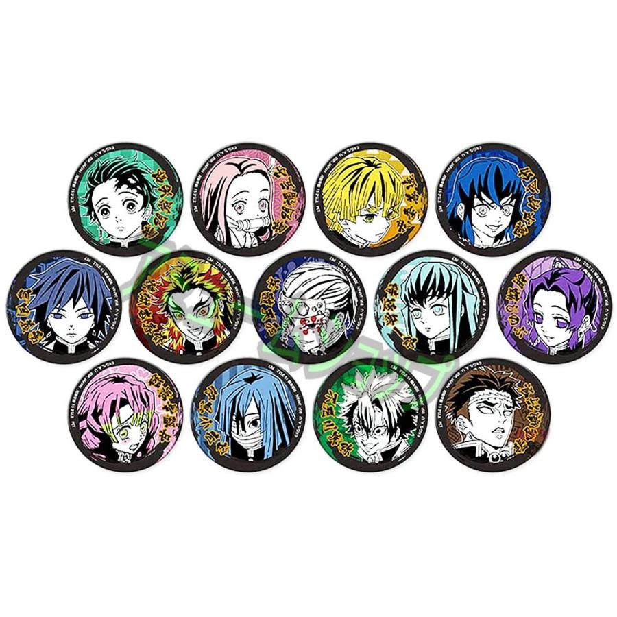 鬼滅の刃 缶バッジ 柱登場編 全13種類セット コンプ コンプリート
