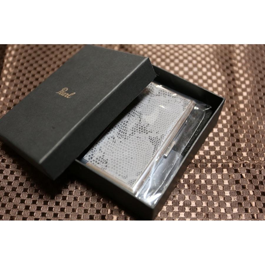 ZIPPO（ジッポー） PEARL 超薄型 メタルシガレットケース スネーク柄