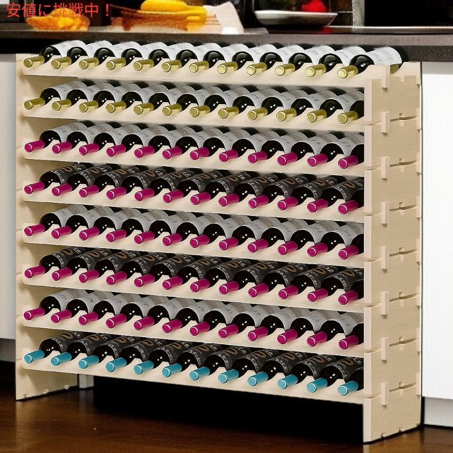 並行輸入品】ZENY スタッキング可能 モジュラーワインラック Stackable