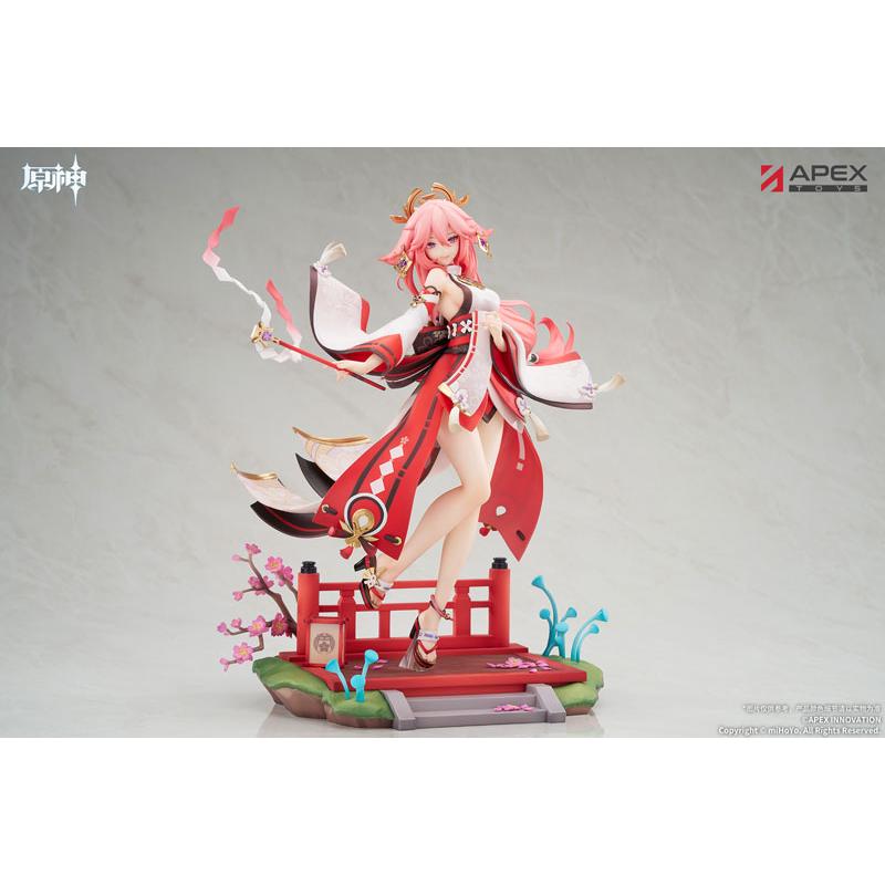 特典】原神 八重神子・浮世笑百姿Ver. 1/7 完成品フィギュア[APEX