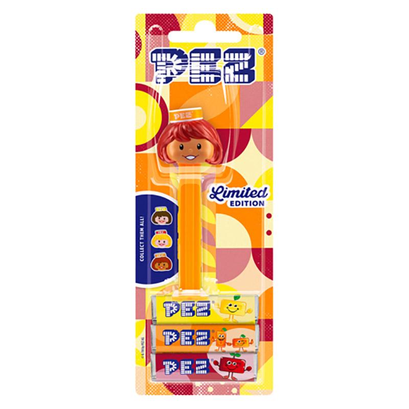 PEZ（ペッズ） ペッツ PEZガール、厚足、レトロガールオレンジ