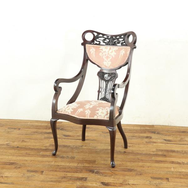 アンティーク家具 イギリス アームチェア アンティークチェア