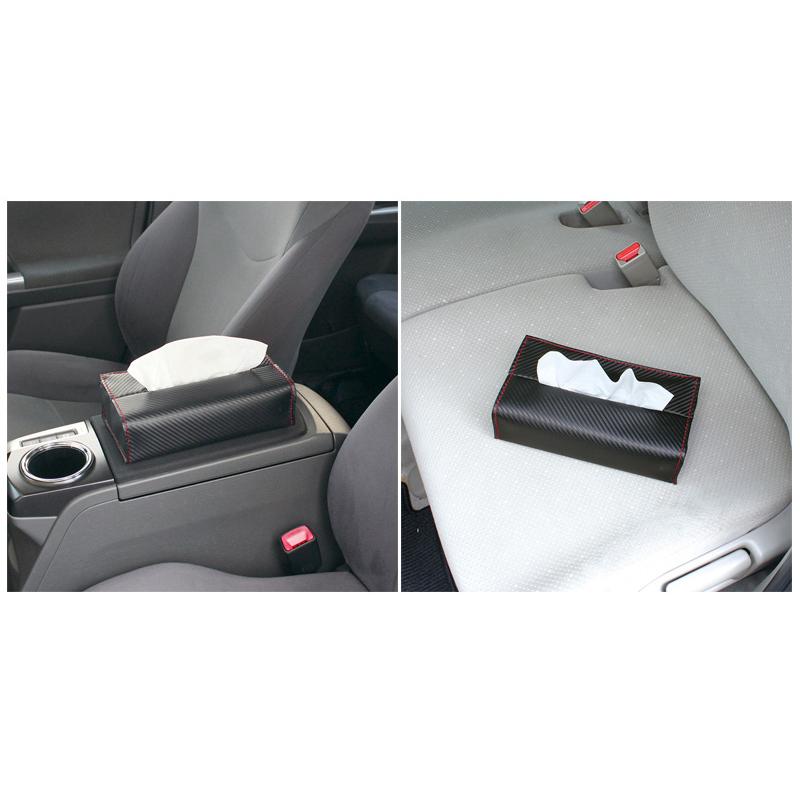 槌屋ヤック PF-346 YAC すべらないティッシュケース カーボン PF346