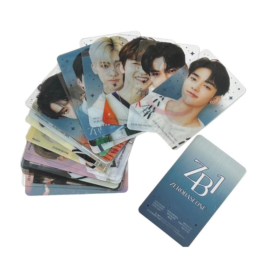 ZB1 ZEROBASEONE ゼロベースワン 透明 トレカ カード 25P 韓流 グッズ