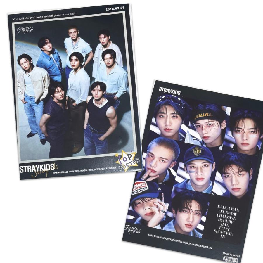 ストレイキッズ STRAYKIDS スキズ 10P ポスターセット A4 10枚 韓流