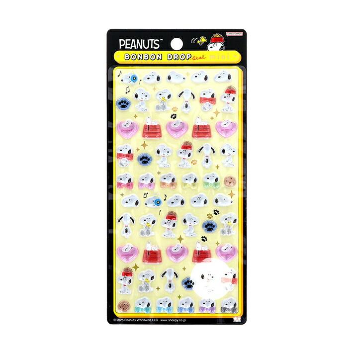 サンスター文具 正規品 ボンボンドロップシールmini 全4種セット