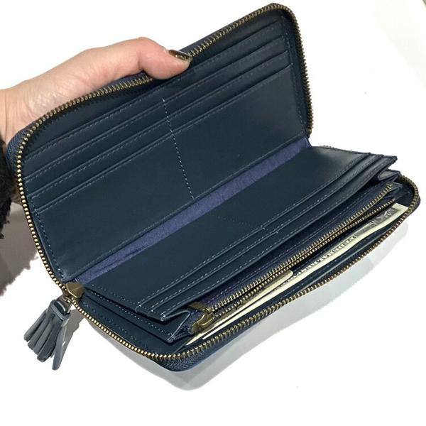 わちふぃーるど（WachiField） ダヤン 財布 長財布 青い街 ラウンド
