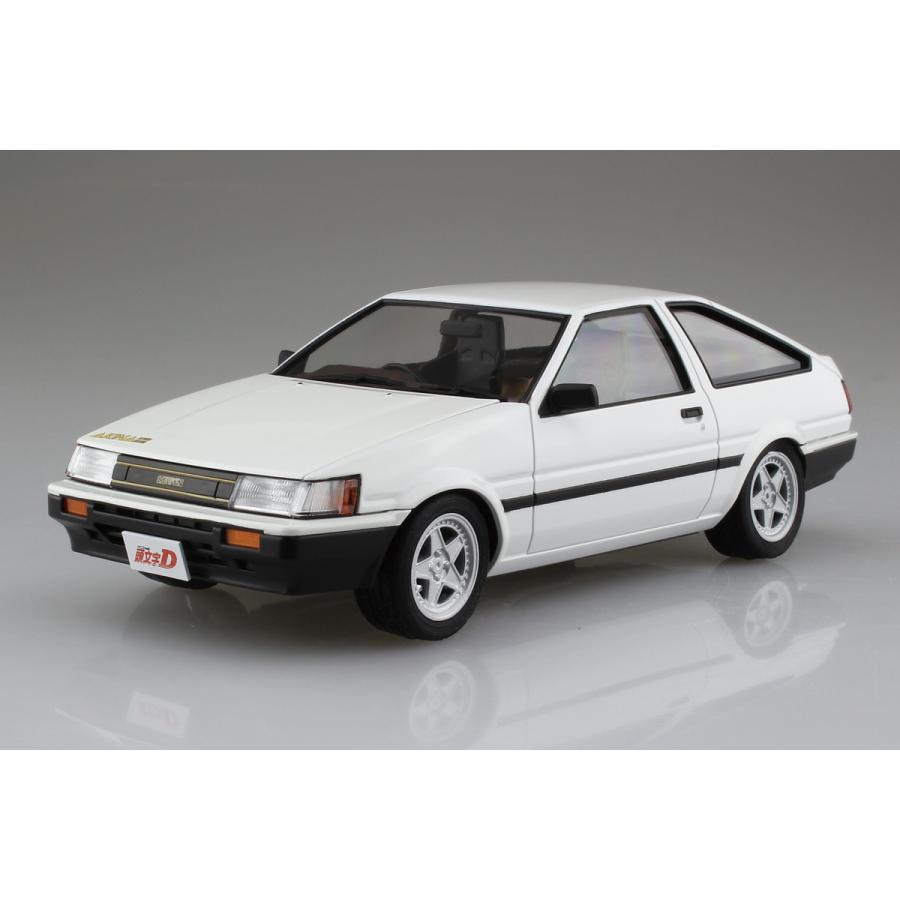 青島文化教材社 アオシマ 1/24 頭文字D No.10 武内 樹 AE85 レビン