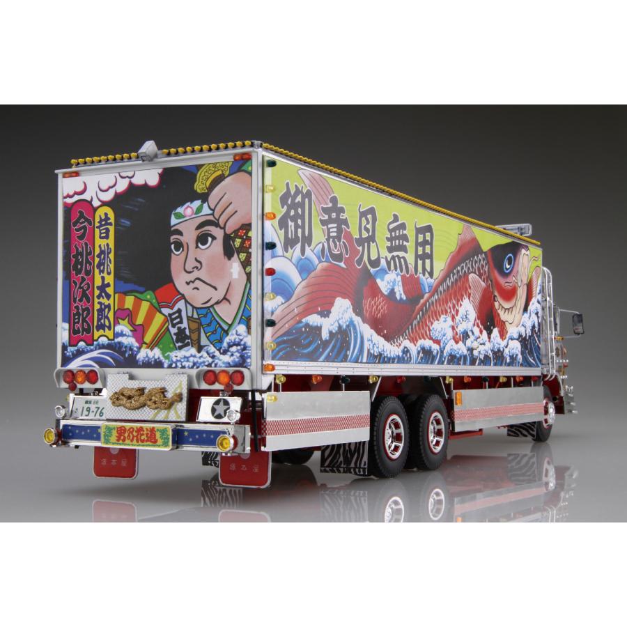 青島文化教材社 アオシマ 1/32 トラック野郎 No.08 一番星 望郷一番星