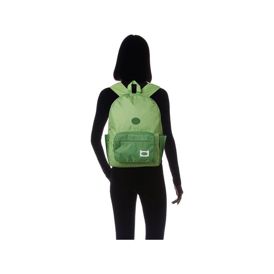 ハピタス 折りたたみ リュック アドベンチャー タイム フィン グリーン