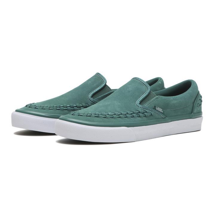 VANS（ヴァンズ） SLIP ON スリッポン V98CF I.LACE GREEN/WHITE : ABC