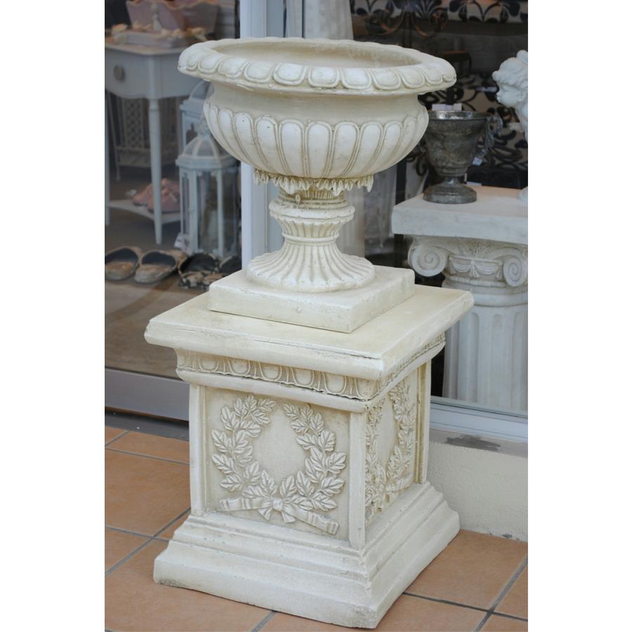 プランター ロココ調 鉢 フラワースタンド 花瓶台 アンティーク調 宮殿