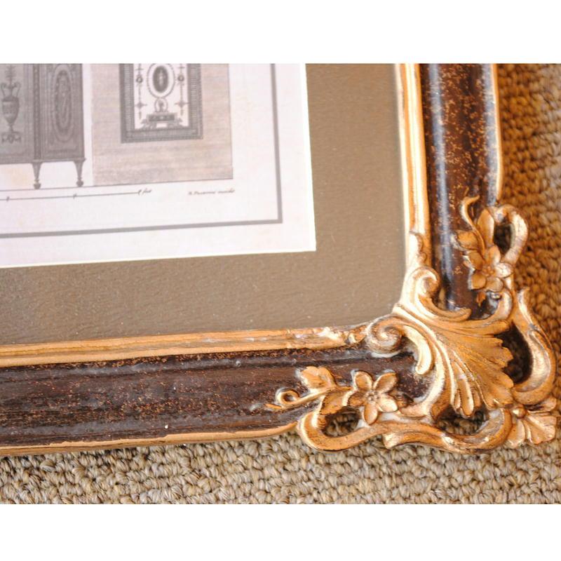 壁飾り 絵画 オシャレ 長方形 インテリア額 イタリア調 コンソール