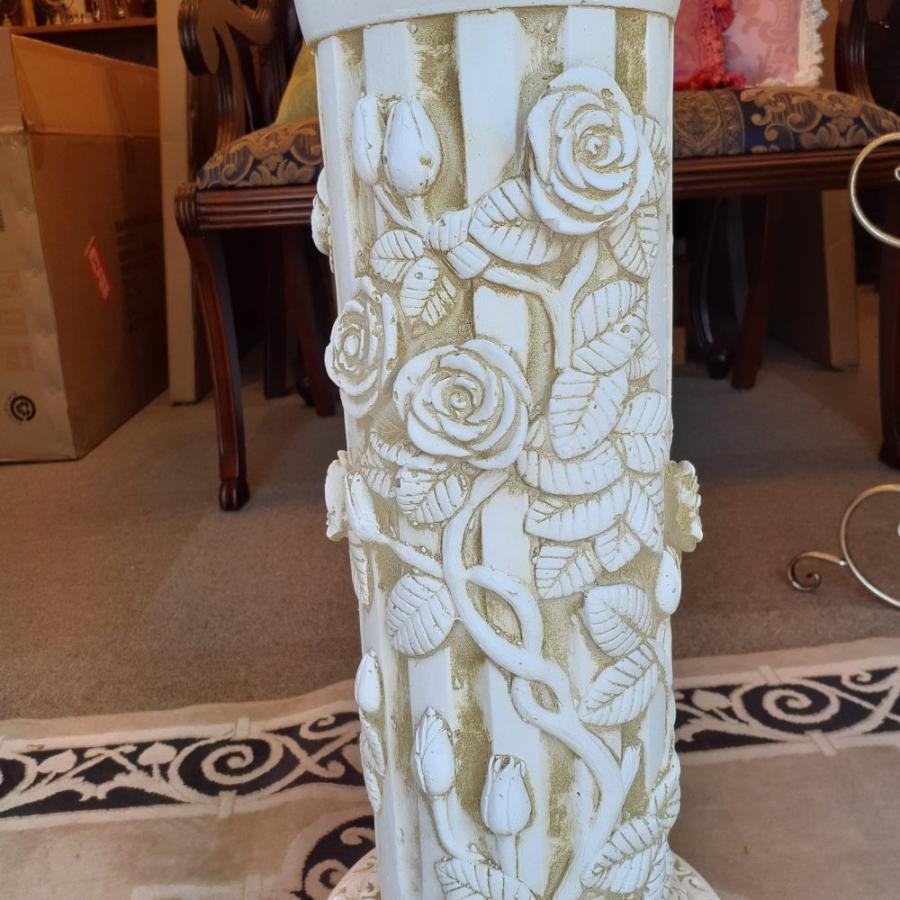 フラワースタンド 花瓶台 コラム コラムスタンド シャビーシック