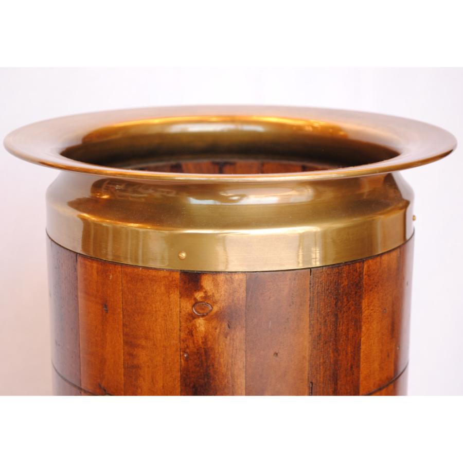 傘立て おしゃれ アンブレラスタンド アンティーク風家具 円筒形 樽型