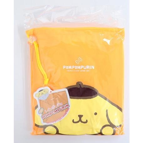 ポムポムプリン レインコート ポンチョ 子供用 ポムポムプリン