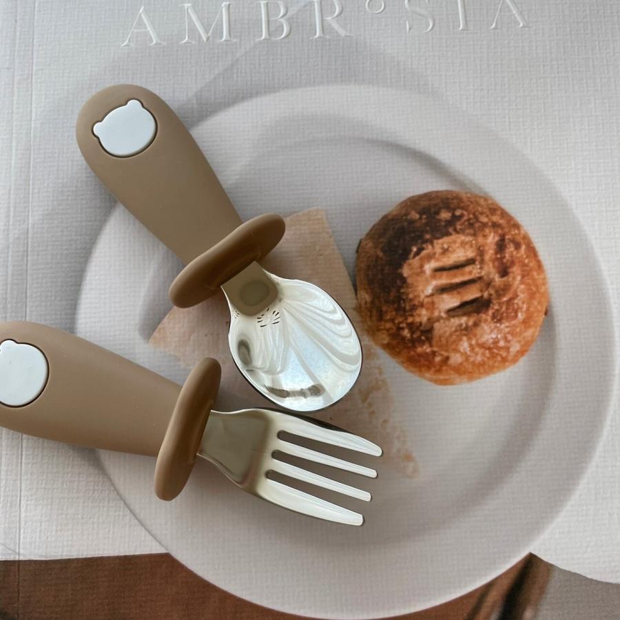 カワイイアンドボーン ベビー スプーン フォークセット カトラリー