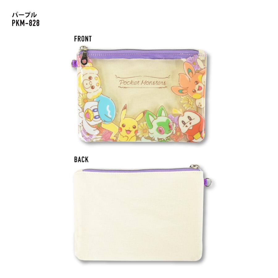 Pokemon（ポケモン） ポケットモンスター フラットポーチ 窓付き