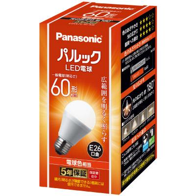 Panasonic（パナソニック） LED電球 LDA7L-G/K6 電球色相当 60形相当