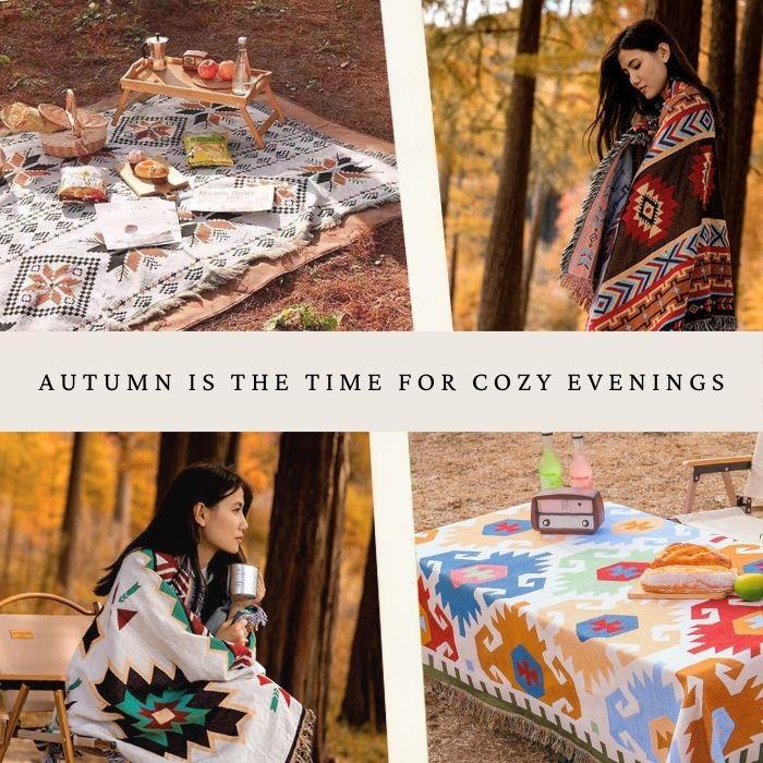 テーブルクロス 大判 キャンプ 用品 マルチカバー 北欧 デザイン