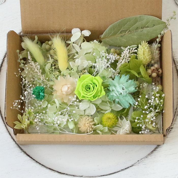 シトラス＆シルバーグリーン 花材詰め合わせ キット セット